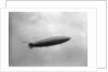 Photograph of rigid airship 'R101' (1929) in flight over Hendon by unknown