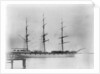 A three masted ship 'Loch Etive' (Br, 1877) at moorings, Melbourne by unknown