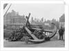 Two anchors and cable from the 'Preussen' (Ge, 1902)  on the quayside at Dover by unknown