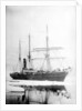 'Aurora' (Br, 1876) Sir Ernest Shackleton's exploration vessel amongst the ice by unknown