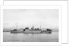 The 'Rathlin' (Br, 1936),  at anchor probably in the Clyde by unknown