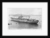 Photograph of the maintenance ship for aircraft components HMS 'Holm Sound' (1944) moored in Grand Harbour, Malta on 12th April 1946. Port side view just aft of the broadside. by unknown
