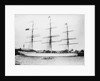 Photograph of 'Astracana' (1874) at quayside, Port Adelaide. Additional painted flags added by unknown