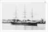 3 masted ship 'Blackadder' (Br, 1870), J Willis & Son, at moorings in Brisbane, Australia by unknown