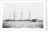 4 masted barque 'Conishead' (Br, 1892), Bourke & Huntrods, at anchor by unknown