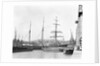 'Frideborg' (Fi, 1866) in Regent's Canal Dock, amongst lighters by unknown