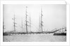 The 'Harbinger' (Br, 1876) at quayside by unknown