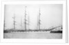 The 'Harbinger' (Br, 1876) at quayside by unknown