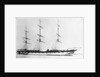'Hereford' (Br, 1869) at anchor by unknown