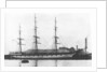 A three masted ship 'Loch Etive' (Br, 1877) at quayside by unknown