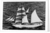 'Massimo Padre' (Br, 1905), under sail off Malta by unknown