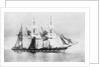 'Parsee' (Br, 1868) at anchor, drying sails by unknown