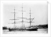 Photograph of 'Pericles' (1877) at moorings by unknown