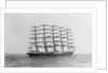 Photograph of 'Preussen' (1902) under sail by Alan Villiers
