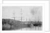 3 masted barque 'Queen of the East' (1853) at Moss by unknown