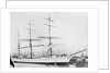 'Silverstream' (B, 1891) 3 masted barque, W P Herdman, Carrickfergus: at quayside by unknown