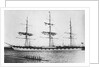 'Toxteth' (Br, 1887) at anchor by unknown