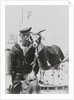 Goat mascot on board the HMS 'Irresistible' (1898) in Malta by unknown