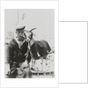 Goat mascot on board the HMS 'Irresistible' (1898) in Malta by unknown