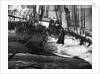 'Medway', 4 masted barque, heavy sea sweeping across deck by unknown
