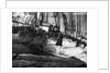 'Medway', 4 masted barque, heavy sea sweeping across deck by unknown