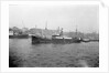 'Dunstanburgh' (Br, 1912) general cargo, short sea, at moorings in the Thames by Unknown
