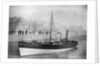 Steam barge 'Iron Duke' (1857), under way on the river Avon by Anonymous