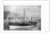 Steam barge 'Iron Duke' (1857), under way on the river Avon by Anonymous
