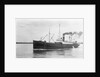 General cargo short sea vessel 'Lindisfarne' (Br, 1925) Tyne-Tees Steam Shipping Co Ltd, under way in the Thames by unknown