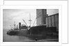 General cargo ship 'Sinnington Court' (Br, 1928) at quayside by unknown