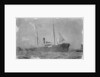 General cargo ship 'Tak Sang' (Br, 1892) Indo-China S.N. Co Ltd, at anchor by Unknown