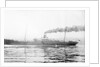 Passenger / cargo liner 'Bavarian' (1899) under way by Unknown