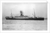Passenger liner 'Victorian' (Br, 1904) under tow, Allan Line S S Co Ltd by unknown