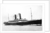 'California' (Br, 1907) passenger liner, Anchor Line (Henderson Bros) Ltd., under way by unknown