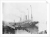 'Lake Champlain' (Br, 1900), at quayside, Liverpool landing stage by unknown
