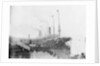 'Lake Champlain' (Br, 1900), at quayside, Liverpool landing stage by unknown