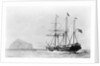 Passenger liner 'Bentinck' (1843) entering Aden by Huggins by Huggins