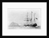 Passenger liner 'Bentinck' (1843) entering Aden by Huggins by Huggins