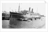 'Ranchi' (Br, 1925), at moorings, Port Said by unknown
