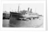 'Ranchi' (Br, 1925), at moorings, Port Said by unknown