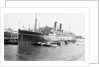 'Ranchi' (Br, 1925), at moorings, Port Said by unknown