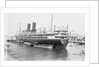 'Ranchi' (Br, 1925), at moorings, Port Said by unknown