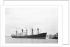 'Good Hope Castle' (Br, 1945), off entrance to the Royal Dock locks, River Thames by unknown