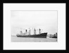 'Good Hope Castle' (Br, 1945), off entrance to the Royal Dock locks, River Thames by unknown