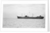 Photograph of the tanker 'Athelvictor' (1941) at anchor by unknown