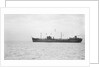 Photograph of the tanker 'Athelvictor' (1941) at anchor by unknown