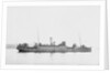 'Eddystone' (Br, 1927) at anchor, probably as a convoy rescue ship. by unknown