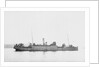 'Eddystone' (Br, 1927) at anchor, probably as a convoy rescue ship. by unknown