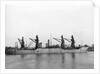 Photograph of general cargo 'Empire Chamois' (1918) 1941-1945 lying at quayside. Ministry of War Transport ex 'Pacific Redwood' ex 'Westmount' (5P) B 1941-1945 Lying at quayside. by unknown