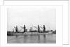 Photograph of general cargo 'Empire Chamois' (1918) 1941-1945 lying at quayside. Ministry of War Transport ex 'Pacific Redwood' ex 'Westmount' (5P) B 1941-1945 Lying at quayside. by unknown